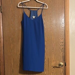 J. Crew Navy Dress